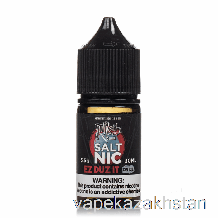 Vape Kazakhstan EZ Duz It On Ice - Ruthless SALT - 30mL 10mg